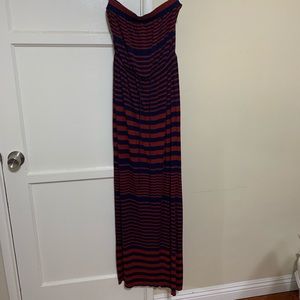 Striped, comfy maxi dress